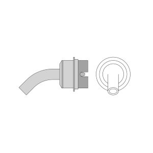 Weller NR06 HEISSGASDÜSE ø 6 X 45° Buse à air chaud forme ronde Contenu 1 pc(s)