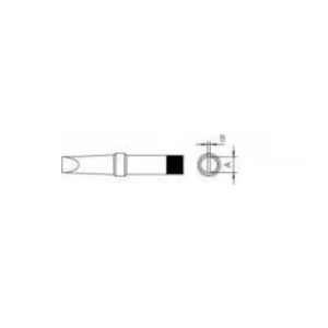 Weller PT E8 LÖTSPITZE 5,6MM VERP. Panne de fer à souder forme de burin Contenu 1 pc(s) Weller PT E8 LÖTSPITZE 5,6MM VERP. Panne de fer à souder forme de burin Contenu 1 pc(s)