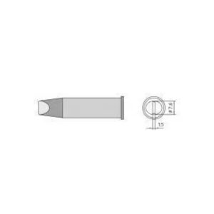 Weller XHT F MEISSELSPITZE 9,3X2,0 VERP. Panne de fer à souder forme de burin Contenu 1 pc(s) Weller XHT F MEISSELSPITZE 9,3X2,0 VERP. Panne de fer à souder forme de burin Contenu 1 pc(s)