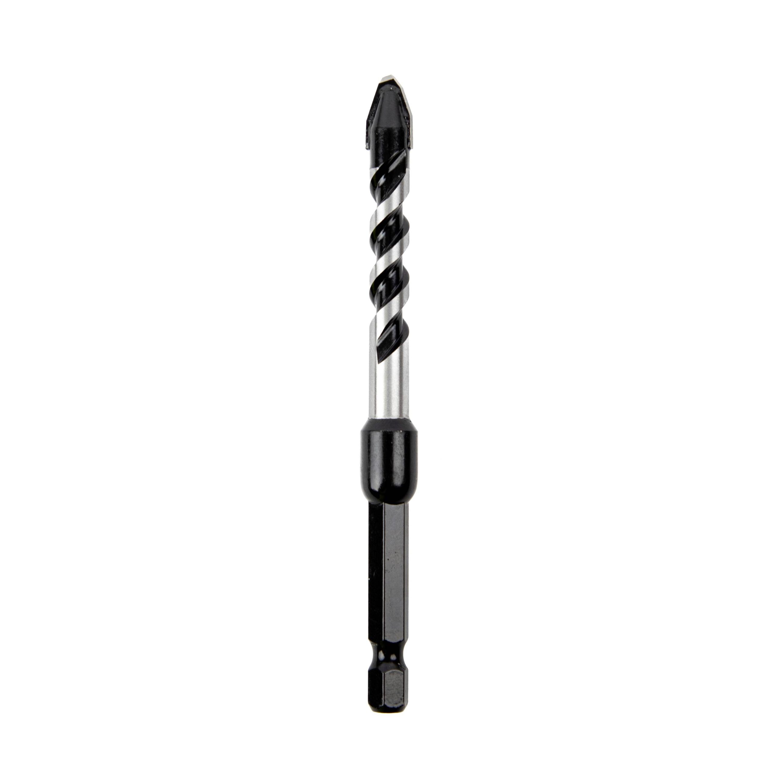 C.K T3115 080 T3115 080 acier 40CR, carbure de tungstène Foret pour la pierre 8 mm Longueur totale 105 mm 1/4" (6,3 mm)