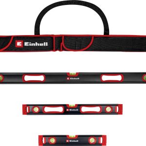 Einhell 65900 Set de niveaux à bulle 0.4 °, 0.6 ° 0.50 mm