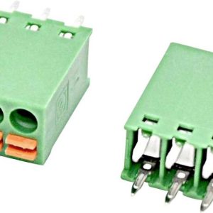 euroclamp MPM103-3,5-V Borne pour circuits imprimés Nombre de pôles 3 vert 1 pc(s)