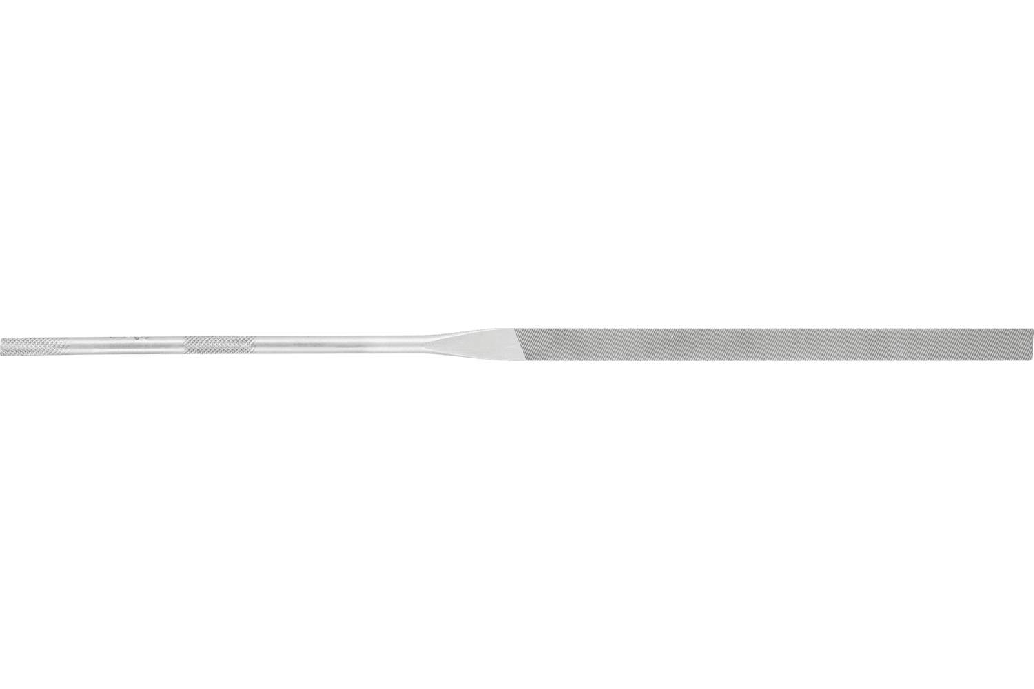 PFERD TOOLS 12501103 CHEVAUX OUTILS lime à aiguilles de précision souche plate 200mm Suisse Hauteur 1, moyen Longueur 20