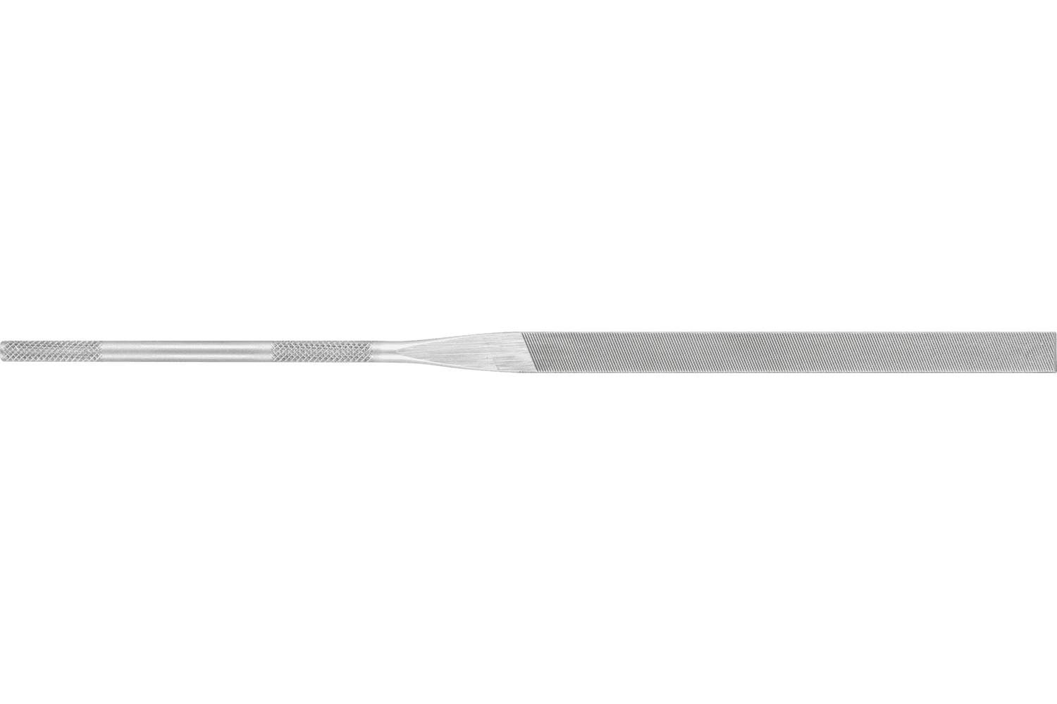 PFERD TOOLS 12502062 CHEVAUX OUTILS lime à aiguilles de précision souche plate, bord rond 140mm taille suisse 1, moyen L