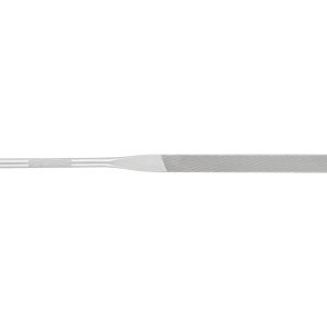 PFERD TOOLS 12502081 CHEVAUX OUTILS lime à aiguilles de précision souche plate, bord rond 160mm hack suisse 0, grossier