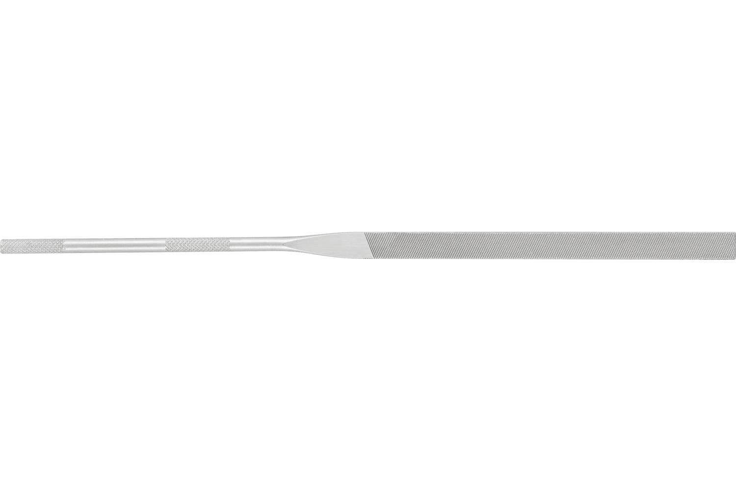 PFERD TOOLS 12502081 CHEVAUX OUTILS lime à aiguilles de précision souche plate, bord rond 160mm hack suisse 0, grossier