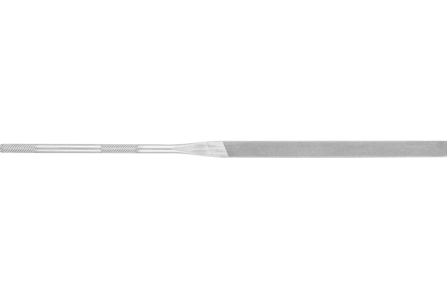 PFERD TOOLS 12502082 CHEVAUX OUTILS lime à aiguilles de précision souche plate, bord rond 160mm taille suisse 1, moyen L