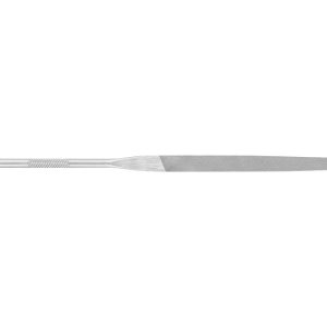 PFERD TOOLS 12505082 CHEVAUX OUTILS lime à aiguilles de précision à pointe plate 160 mm taille suisse 1, moyen Longueur