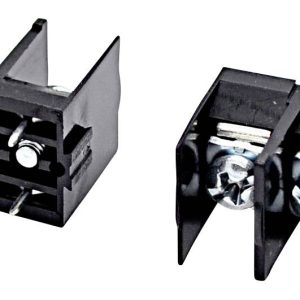 euroclamp MT212-10 Borne pour circuits imprimés Nombre de pôles 2 noir 1 pc(s)