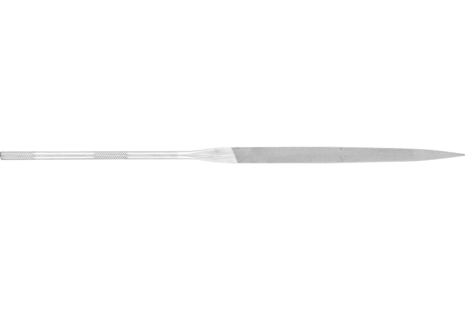 PFERD TOOLS 12515092 CHEVAUX OUTILS lime à aiguilles de précision souche plate, bord rond 180mm hack suisse 0, grossier