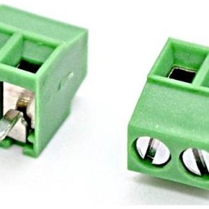 euroclamp MV132-3,5-V-L Borne pour circuits imprimés Nombre de pôles 2 vert 1 pc(s)