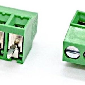 euroclamp MV132-3,81-V-L Borne pour circuits imprimés Nombre de pôles 2 vert 1 pc(s)