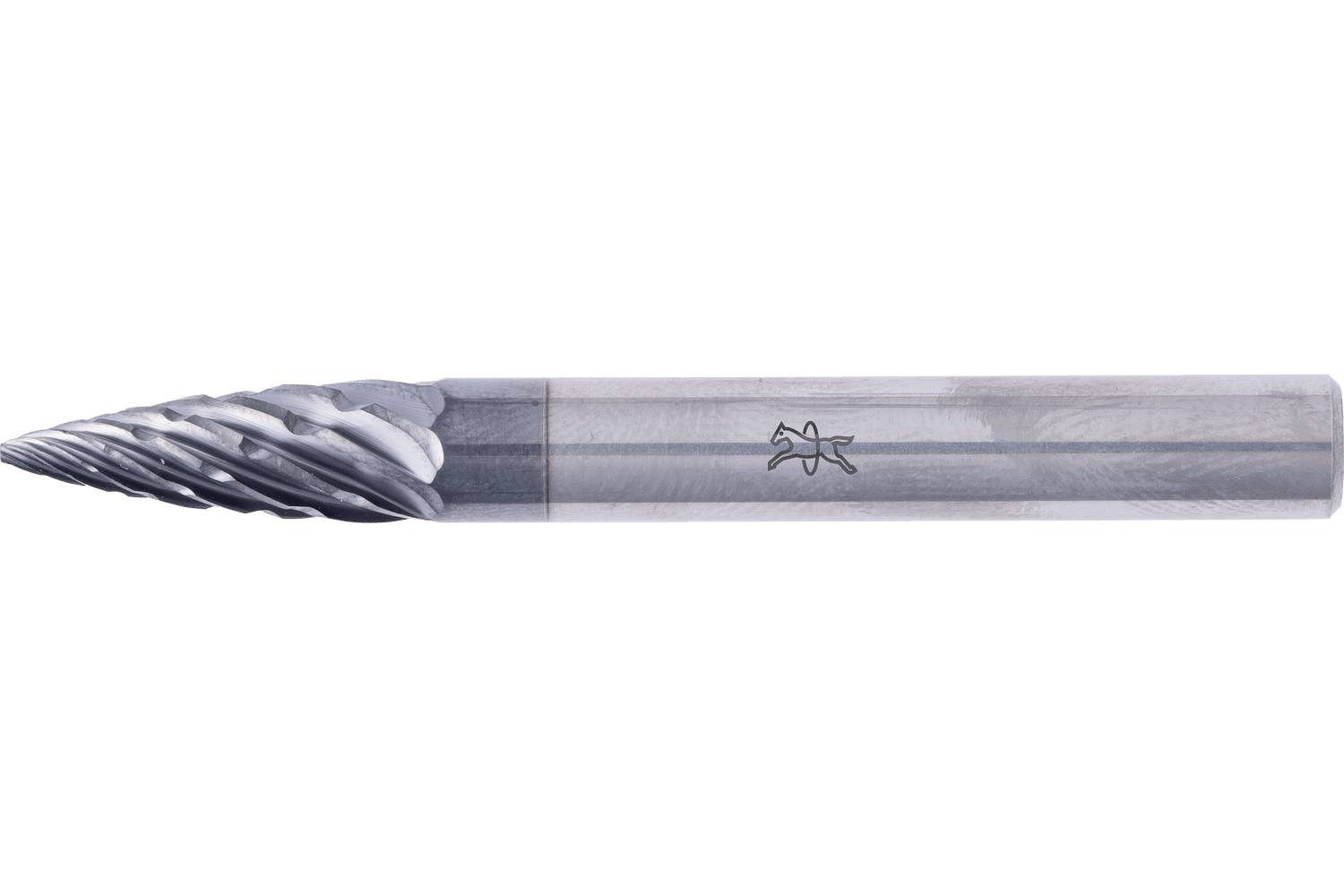 PFERD TOOLS 21001085 Fraise sur tige Longueur 55 mm Dimension produit, Ø 6 mm Longueur de travail 18 mm Diamètre de tige