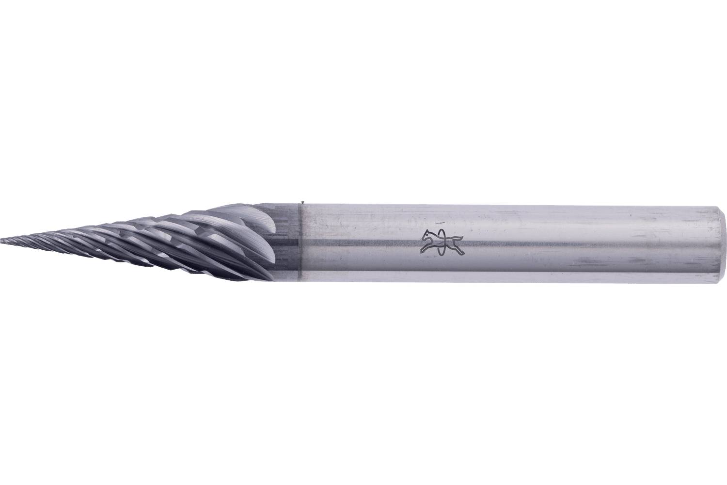 PFERD TOOLS 21001086 Fraise sur tige Longueur 55 mm Dimension produit, Ø 6 mm Longueur de travail 18 mm Diamètre de tige