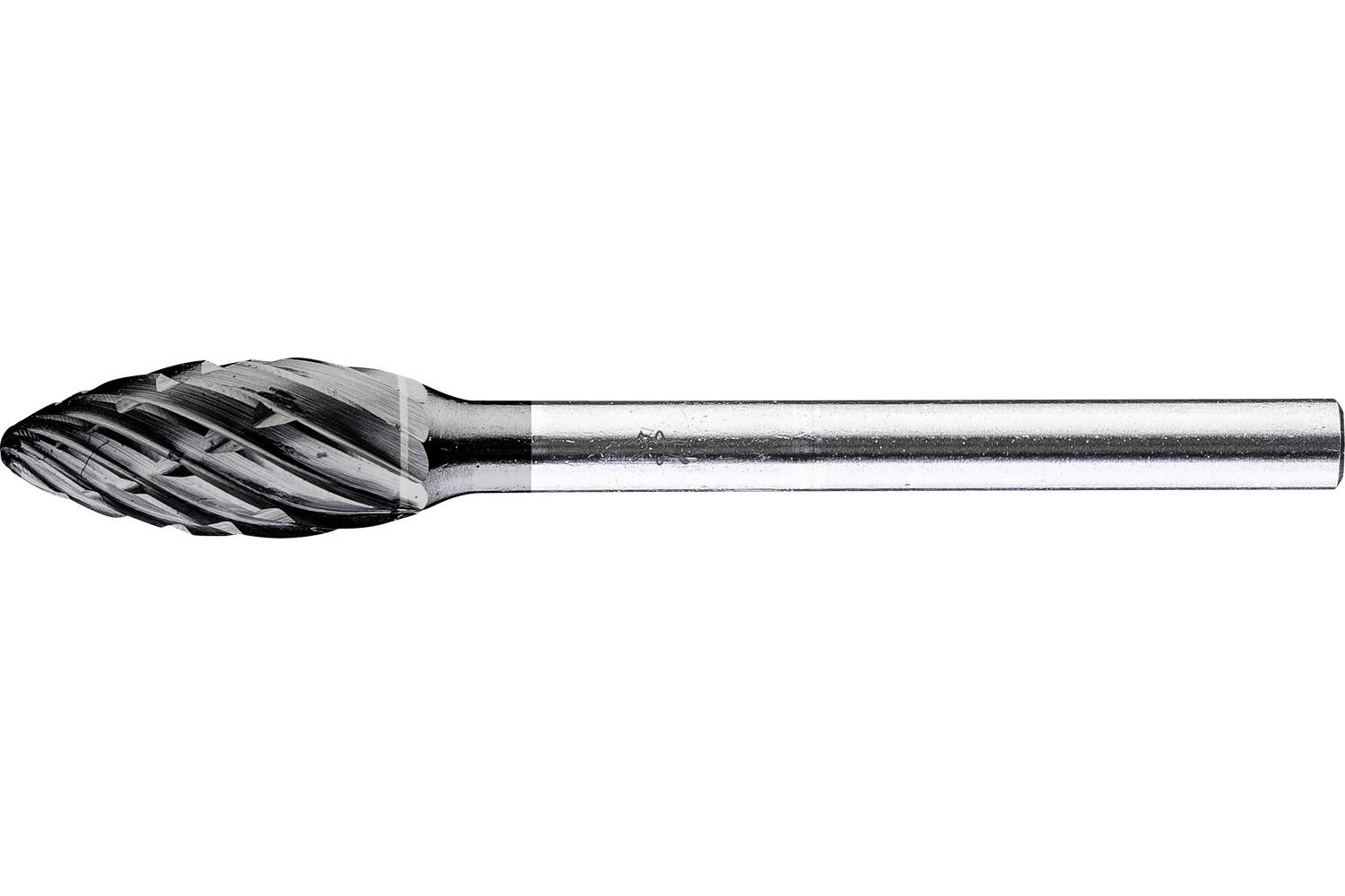 PFERD TOOLS 21001095 Fraise sur tige Longueur 43 mm Dimension produit, Ø 6 mm Longueur de travail 16 mm Diamètre de tige