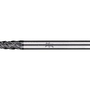 PFERD TOOLS 21001097 Fraise sur tige Longueur 43 mm Dimension produit, Ø 3 mm Longueur de travail 13 mm Diamètre de tige PFERD TOOLS 21001097 Fraise sur tige Longueur 43 mm Dimension produit, Ø 3 mm Longueur de travail 13 mm Diamètre de tige