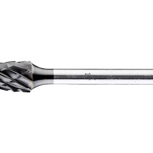 PFERD TOOLS 21001104 Fraise sur tige Longueur 43 mm Dimension produit, Ø 6 mm Longueur de travail 13 mm Diamètre de tige PFERD TOOLS 21001104 Fraise sur tige Longueur 43 mm Dimension produit, Ø 6 mm Longueur de travail 13 mm Diamètre de tige