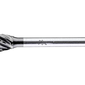 PFERD TOOLS 21001106 Fraise sur tige Longueur 40 mm Dimension produit, Ø 6 mm Longueur de travail 10 mm Diamètre de tige PFERD TOOLS 21001106 Fraise sur tige Longueur 40 mm Dimension produit, Ø 6 mm Longueur de travail 10 mm Diamètre de tige