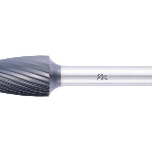 PFERD TOOLS 21117807 Fraise sur tige Longueur 65 mm Dimension produit, Ø 12 mm Longueur de travail 25 mm Diamètre de tig