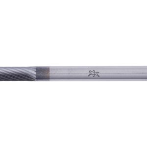PFERD TOOLS 21200254 Fraise sur tige Longueur 43 mm Dimension produit, Ø 3 mm Longueur de travail 13 mm Diamètre de tige PFERD TOOLS 21200254 Fraise sur tige Longueur 43 mm Dimension produit, Ø 3 mm Longueur de travail 13 mm Diamètre de tige