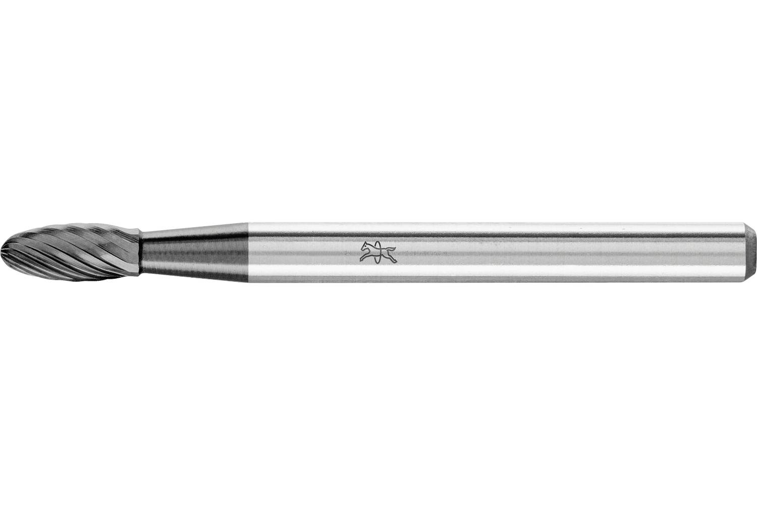 PFERD TOOLS 21202534 Fraise sur tige Longueur 37 mm Dimension produit, Ø 3 mm Longueur de travail 7 mm Diamètre de tige