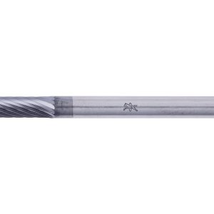 PFERD TOOLS 21205154 Fraise sur tige Longueur 43 mm Dimension produit, Ø 3 mm Longueur de travail 13 mm Diamètre de tige PFERD TOOLS 21205154 Fraise sur tige Longueur 43 mm Dimension produit, Ø 3 mm Longueur de travail 13 mm Diamètre de tige