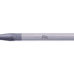 PFERD TOOLS 21214154 Fraise sur tige Longueur 41 mm Dimension produit, Ø 3 mm Longueur de travail 11 mm Diamètre de tige PFERD TOOLS 21214154 Fraise sur tige Longueur 41 mm Dimension produit, Ø 3 mm Longueur de travail 11 mm Diamètre de tige