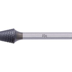 PFERD TOOLS 21215074 Fraise sur tige Longueur 43 mm Dimension produit, Ø 6 mm Longueur de travail 13 mm Diamètre de tige PFERD TOOLS 21215074 Fraise sur tige Longueur 43 mm Dimension produit, Ø 6 mm Longueur de travail 13 mm Diamètre de tige