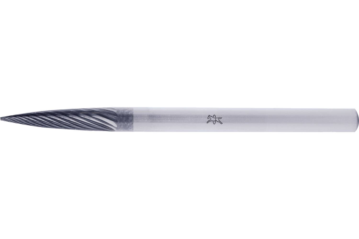 PFERD TOOLS 21222654 Fraise sur tige Longueur 43 mm Dimension produit, Ø 3 mm Longueur de travail 13 mm Diamètre de tige