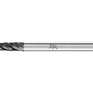 PFERD TOOLS 21222664 Fraise sur tige Longueur 43 mm Dimension produit, Ø 3 mm Longueur de travail 13 mm Diamètre de tige PFERD TOOLS 21222664 Fraise sur tige Longueur 43 mm Dimension produit, Ø 3 mm Longueur de travail 13 mm Diamètre de tige