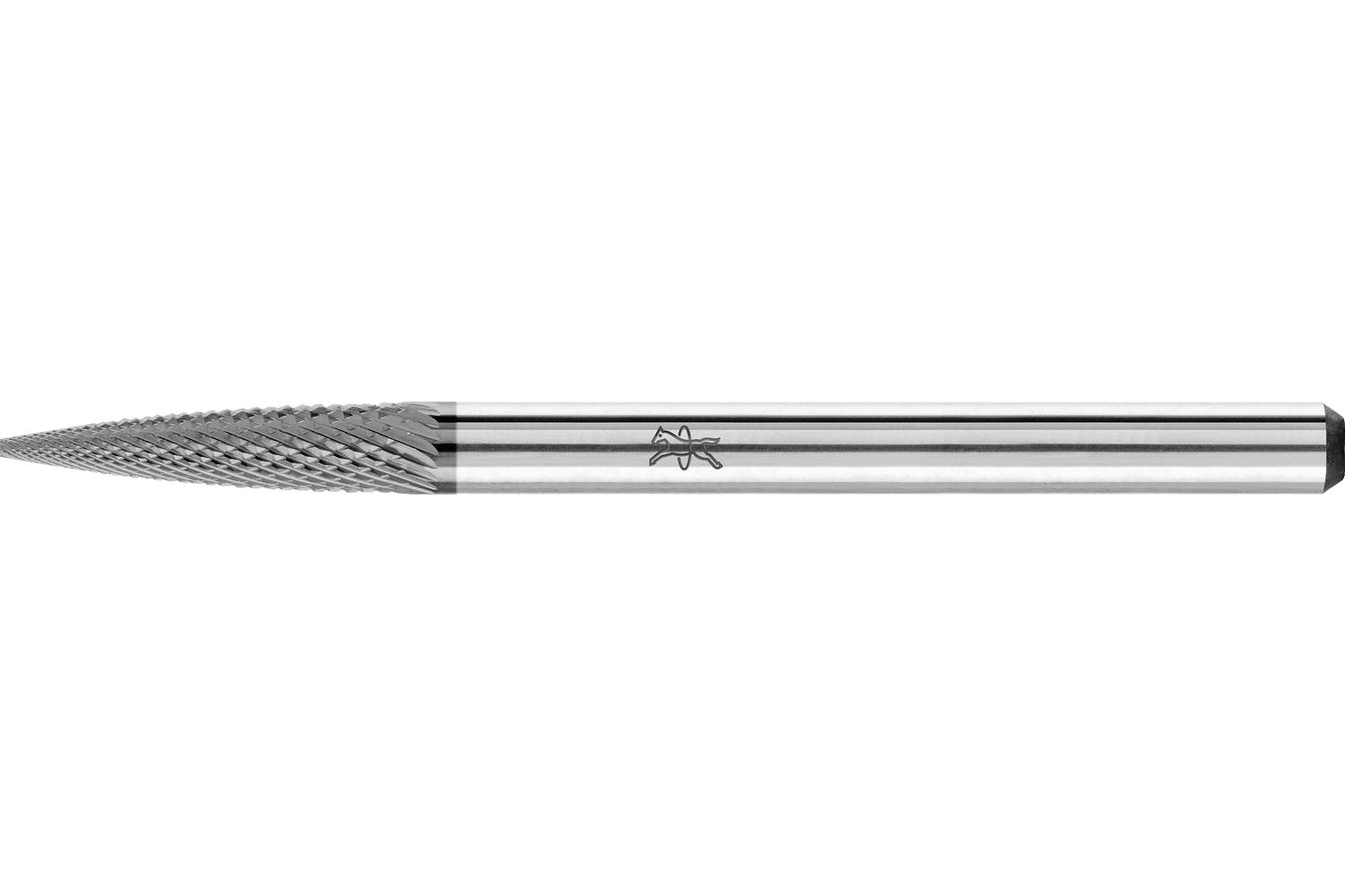 PFERD TOOLS 21222674 Fraise sur tige Longueur 43 mm Dimension produit, Ø 3 mm Longueur de travail 13 mm Diamètre de tige