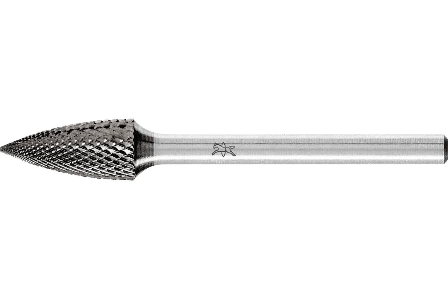 PFERD TOOLS 21222774 Fraise sur tige Longueur 43 mm Dimension produit, Ø 6 mm Longueur de travail 13 mm Diamètre de tige