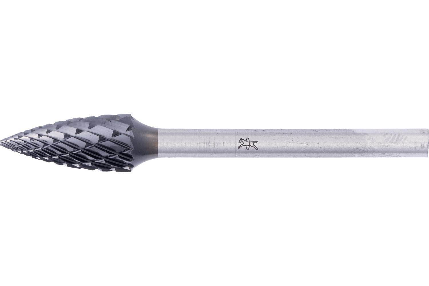 PFERD TOOLS 21222785 Fraise sur tige Longueur 43 mm Dimension produit, Ø 6 mm Longueur de travail 13 mm Diamètre de tige