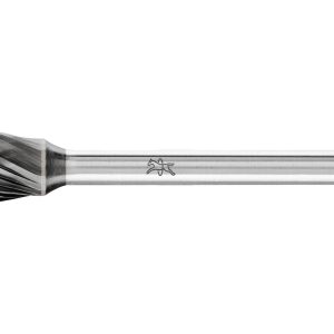 PFERD TOOLS 21235084 Fraise sur tige Longueur 40 mm Dimension produit, Ø 6 mm Longueur de travail 10 mm Diamètre de tige PFERD TOOLS 21235084 Fraise sur tige Longueur 40 mm Dimension produit, Ø 6 mm Longueur de travail 10 mm Diamètre de tige