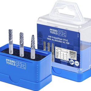 PFERD TOOLS 21901405 Set de fraises sur tige Diamètre de tige 6 mm PFERD TOOLS 21901405 Set de fraises sur tige Diamètre de tige 6 mm