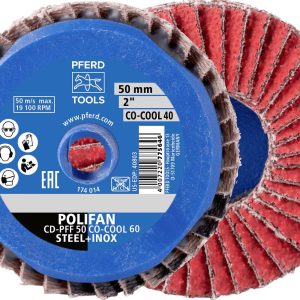 PFERD TOOLS 42719102 Set de disques abrasifs Diamètre 50 mm Grain=80 10 pc(s)