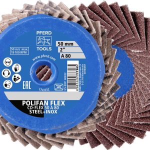 PFERD TOOLS 42719811 Set de disques abrasifs Diamètre 50 mm Grain=120 10 pc(s)