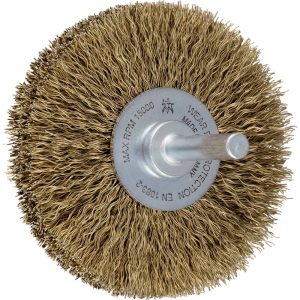 PFERD TOOLS CHEVAL OUTILS Brosse ronde non torsadée RBU Ø70×15 mm tige Ø6 mm Messiné fil acier-toron Ø0,25 mm RBU 7015/6 PFERD TOOLS CHEVAL OUTILS Brosse ronde non torsadée RBU Ø70×15 mm tige Ø6 mm Messiné fil acier-toron Ø0,25 mm RBU 7015/6