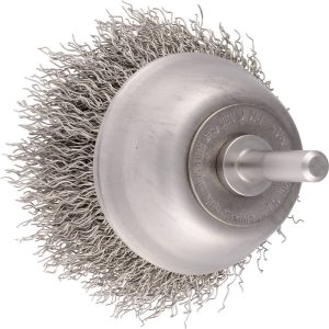 PFERD TOOLS OUTILS DE CHEVAL INOX-TOTAL brosse en pot non torsadée RBUIT Ø50 mm tige Ø6 mm fil en acier inoxydable Ø0,30 PFERD TOOLS OUTILS DE CHEVAL INOX-TOTAL brosse en pot non torsadée RBUIT Ø50 mm tige Ø6 mm fil en acier inoxydable Ø0,30