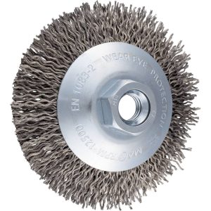 PFERD TOOLS CHEVAL OUTILS brosse conique non torsadée KBU Ø 100x10mm M14 acier inoxydable toron fil Ø 0,25 mm meuleuse a PFERD TOOLS CHEVAL OUTILS brosse conique non torsadée KBU Ø 100x10mm M14 acier inoxydable toron fil Ø 0,25 mm meuleuse a