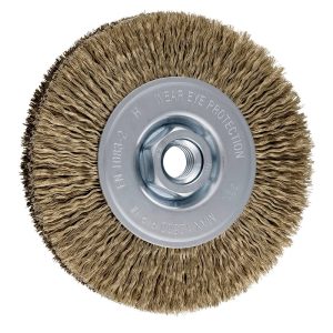 PFERD TOOLS CHEVAL OUTILS Brosse ronde non torsadée RBU Ø 115×15 mm M14 Messiné acier-fil fil Ø 0,20 mm meuleuse angulai PFERD TOOLS CHEVAL OUTILS Brosse ronde non torsadée RBU Ø 115×15 mm M14 Messiné acier-fil fil Ø 0,20 mm meuleuse angulai