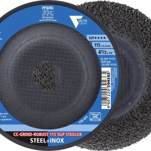 PFERD TOOLS 64198116 Set de disques abrasifs Diamètre 115 mm 2 pc(s)