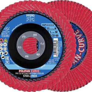 PFERD TOOLS 67698056 Jeu de disques à surfacer à lamelles Diamètre 125 mm Grain=60 2 pc(s) PFERD TOOLS 67698056 Jeu de disques à surfacer à lamelles Diamètre 125 mm Grain=60 2 pc(s)