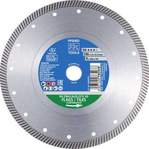 PFERD TOOLS 68000035 DG 350 x 2,4 x 25,4 FL SG Disque à tronçonner diamanté Diamètre 350 mm Ø de perçage 25.4 mm Carrela PFERD TOOLS 68000035 DG 350 x 2,4 x 25,4 FL SG Disque à tronçonner diamanté Diamètre 350 mm Ø de perçage 25.4 mm Carrela