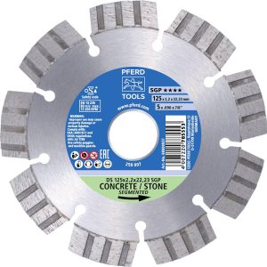 PFERD TOOLS 68000036 DS 115 x 2,2 x 22,23 SGP Disque à tronçonner diamanté Diamètre 115 mm Ø de perçage 22.23 mm Tuile, PFERD TOOLS 68000036 DS 115 x 2,2 x 22,23 SGP Disque à tronçonner diamanté Diamètre 115 mm Ø de perçage 22.23 mm Tuile,