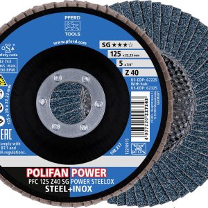 PFERD TOOLS BONUS PACK –125 Z40 SG POWER 69198305 Disque à tronçonner 125 mm 1 pc(s) PFERD TOOLS BONUS PACK –125 Z40 SG POWER 69198305 Disque à tronçonner 125 mm 1 pc(s)