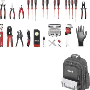 Cimco Ergo XL-30 170435 Sac à dos à outils (l x H x P) 380 x 480 x 220 mm