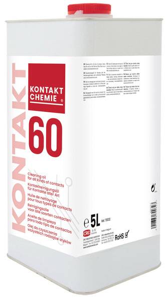 CRC 1034474 CONTACT 60 Nettoyant de contact, oxydant 5 l