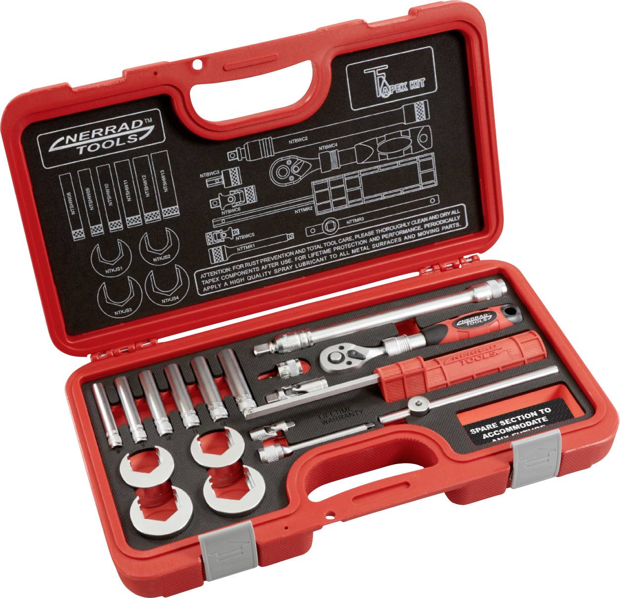 Nerrad Tools NTTAPEXKIT1 Kit de montage pour sanitaires Kit de montage pour sanitaires