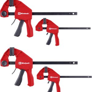 Einhell 930110 Serre-joint à une main Longueur: 35 mm Mesures d’empattement:150 mm Einhell 930110 Serre-joint à une main Longueur: 35 mm Mesures d’empattement:150 mm